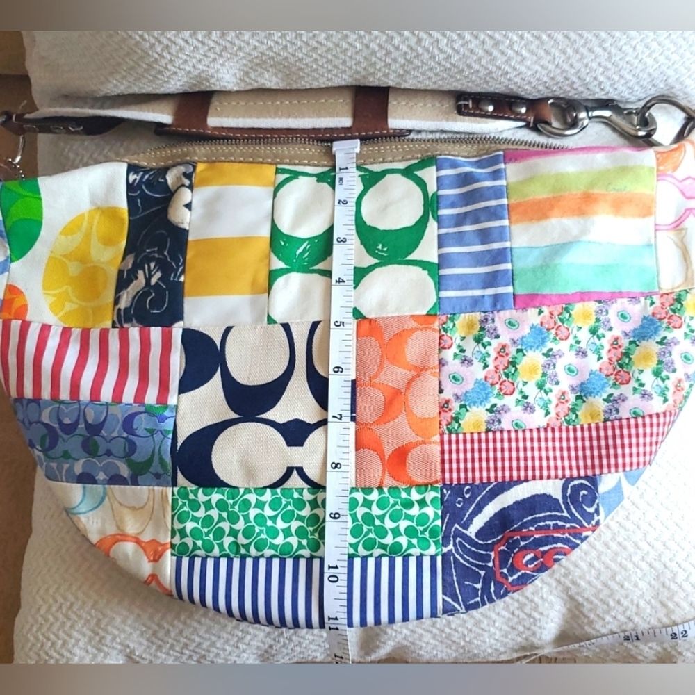 Coach Hamptoms Patchwork Hobo Bag - Picture 9 of 17